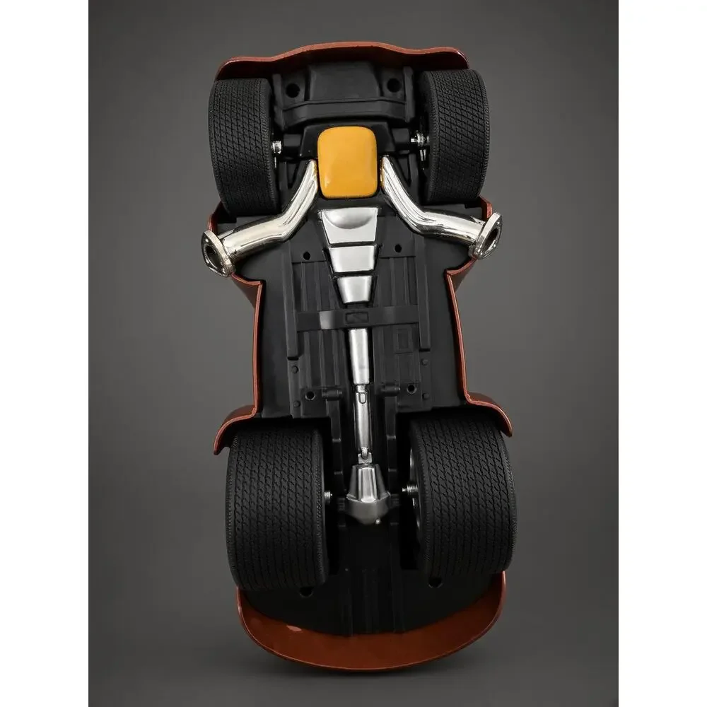 Muscle Machines 1941 Willys Coupe Orange 1:18 Diecast Blown Pro Street Hot Rod